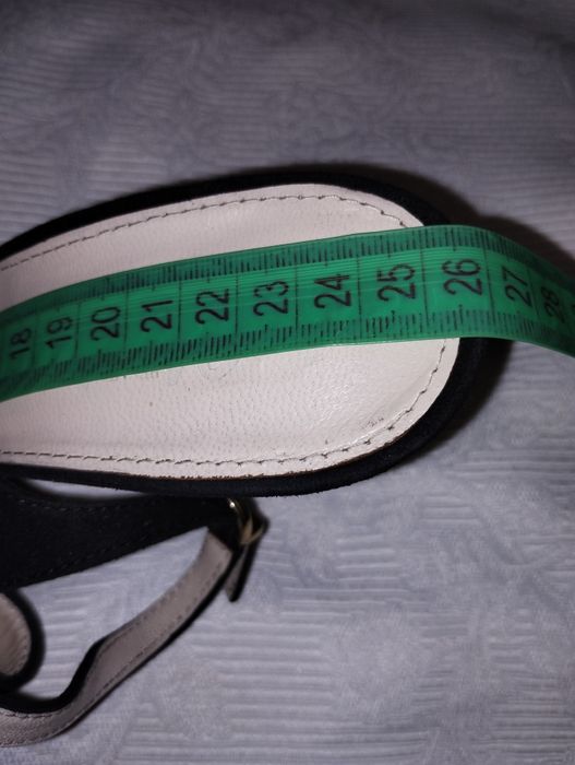 Замшеві жіночі босоніжки р.39-40