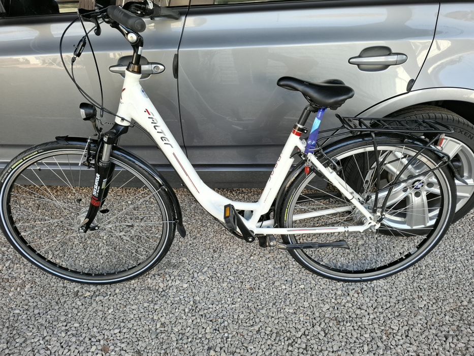 Rower damka  na kołach 28