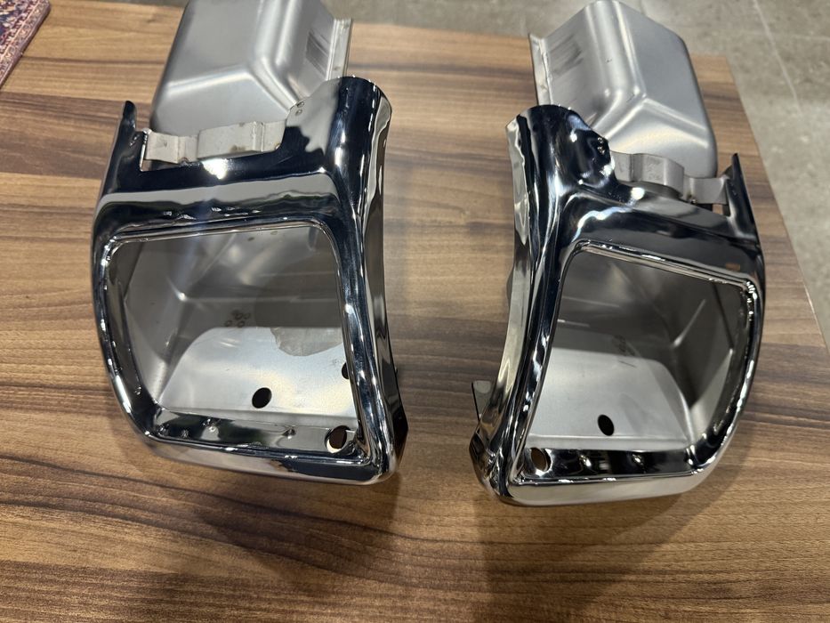 Насадки Range Rover Vogue L322 autobiography накладки рестайлинг трубы