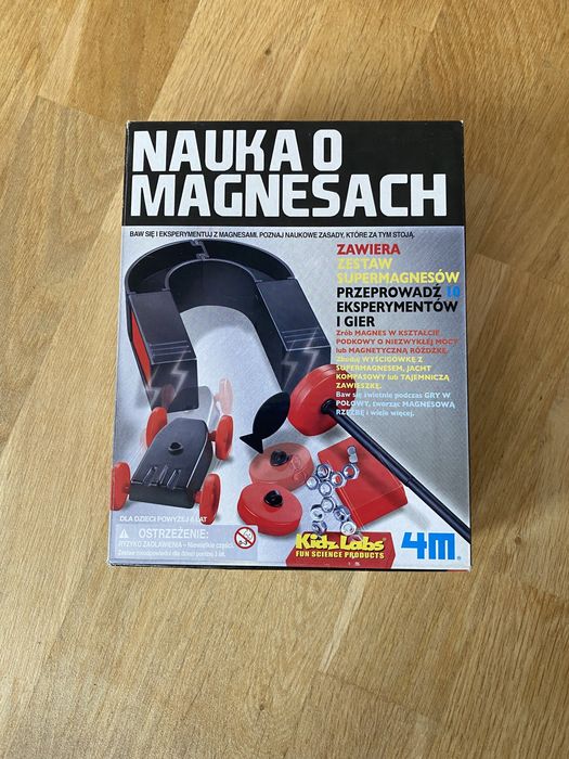 Nauka o magnesach - zabawka edukacyjna