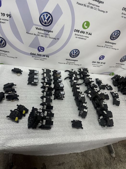 Заслонка пічки привід привод печки Passat B6 B7