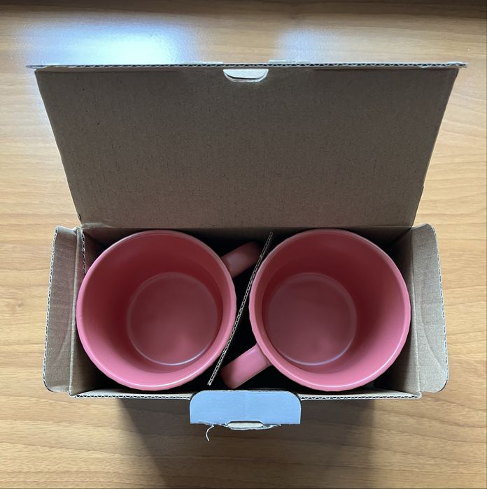 Zestaw kubków marki IKEA KEJSERLIG.