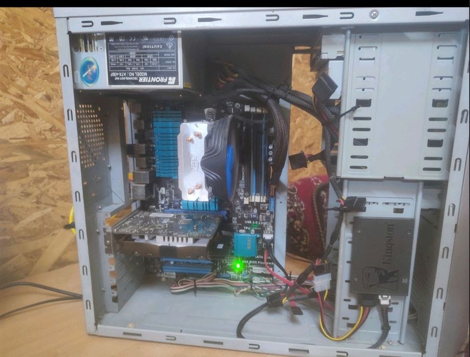 Ігровий ПК (Комплект) + Монітор 24". CS2, GTA 5, Dota 2, Танки