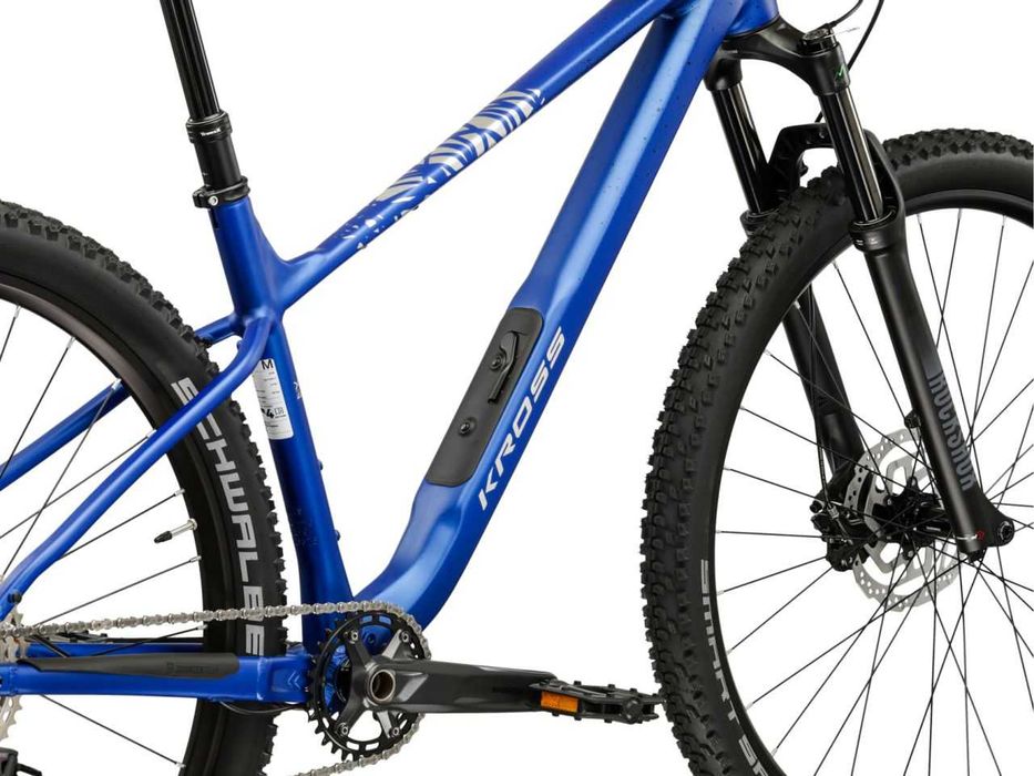 Nowy rower MTB Kross LEVEL X400 2026 ROCKSHOX Deore 1x12 rozmiar XL-19" nowy niebieski - sklep Śląsk