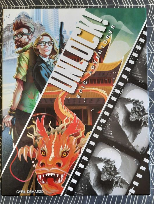 Jogo de Tabuleiro Unlock Epic Adventures Em Inglês