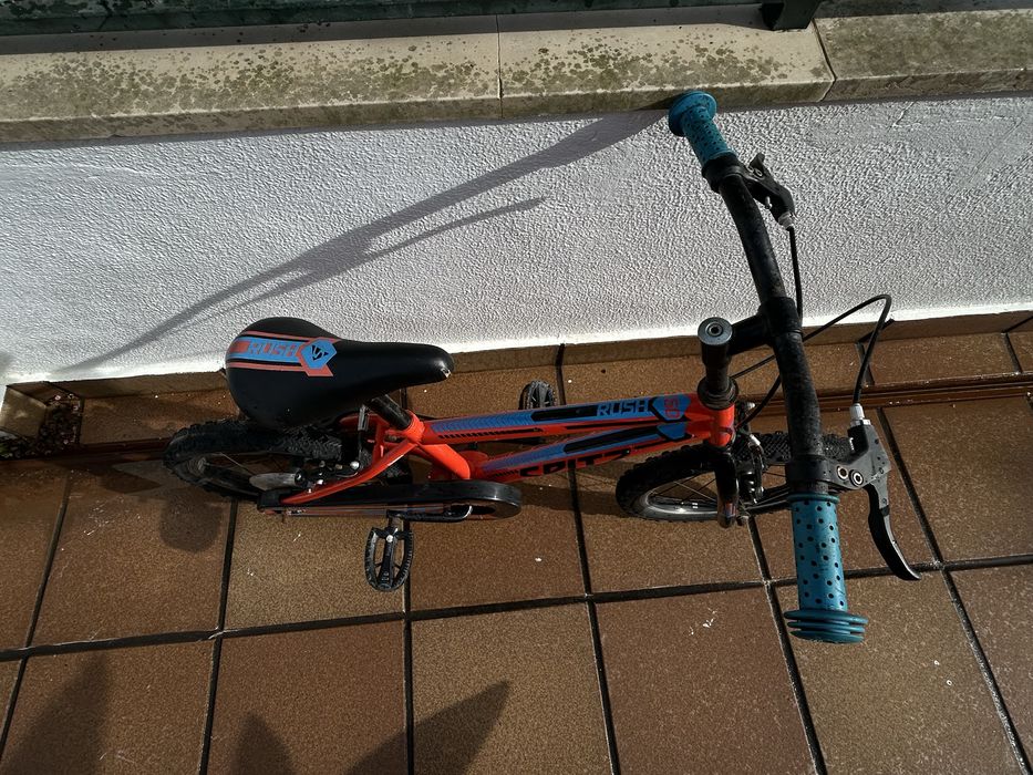 Bicicleta criança roda 16 spitz rush 160