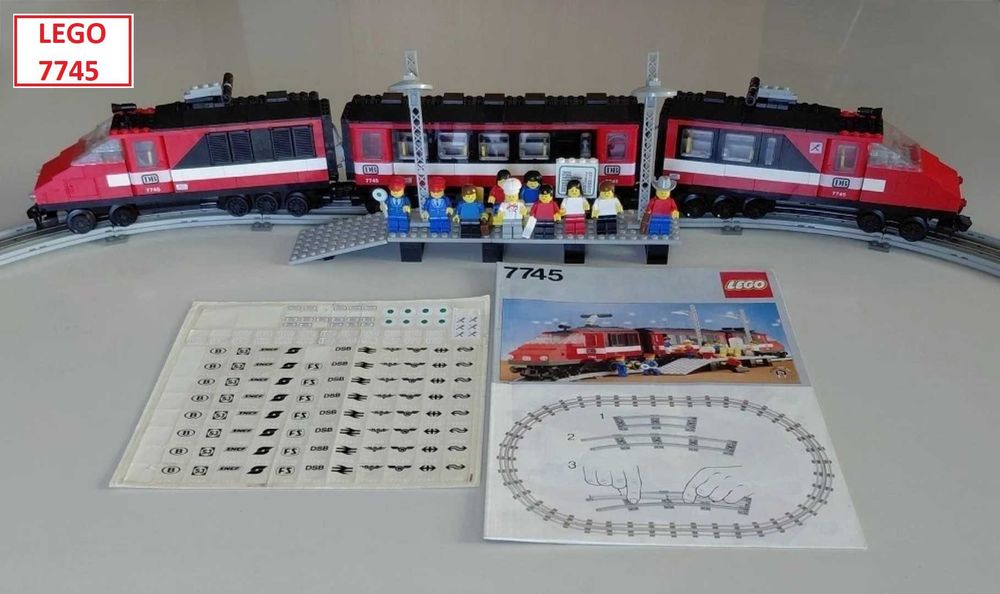 LEGO TRAIN 9v-12v:  7745; 7866; 7866; 7835; 4563; 4539