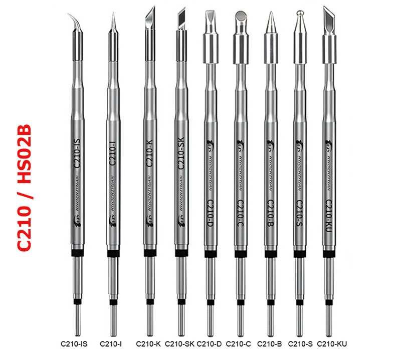 Жало для паяльника T12 T12P HS01 SH72, TS, 900M C210 C4 BC2 BCM2 та ін