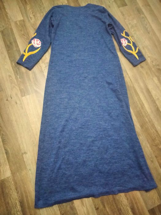 Красивое (весна -осень) платье с вышивкой (этно, бохо стиль) размер М