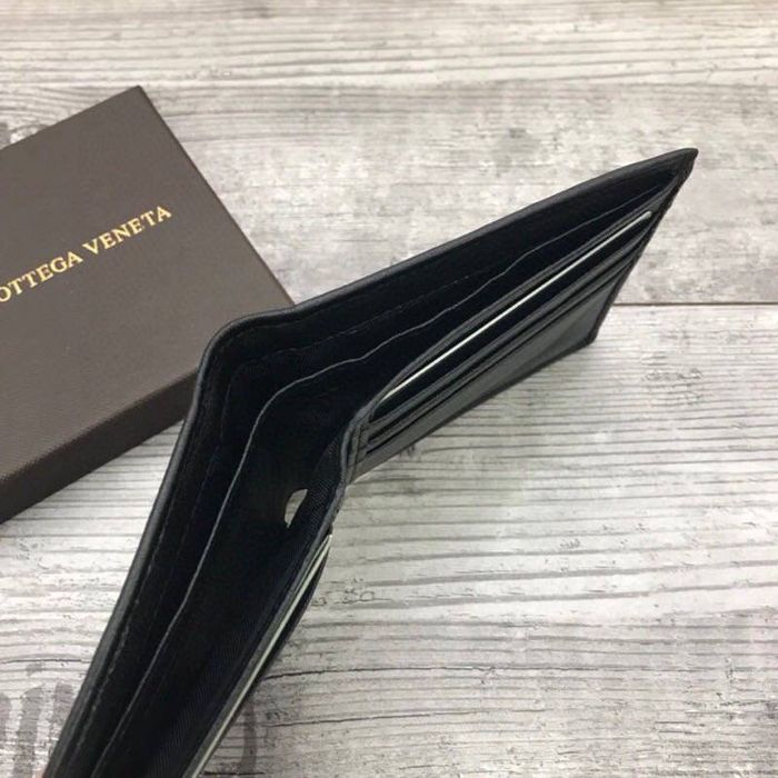 Чоловічий шкіряний гаманець Bottega Veneta кошелек кожаный ботега