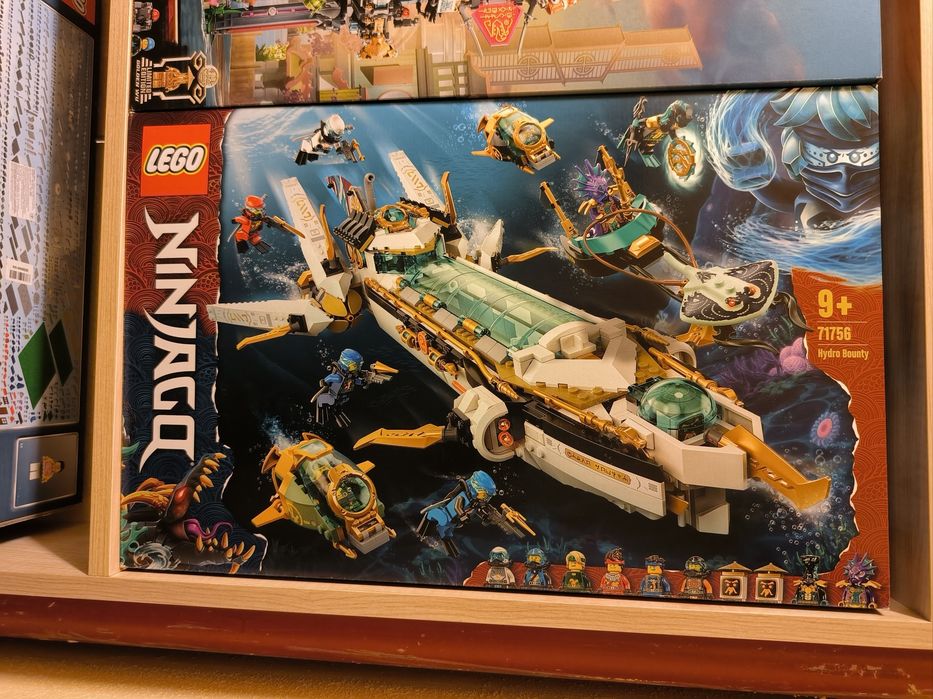 Lego 71756 Ninjago Hydro Bounty (повний набір, всі деталі і фігурки)