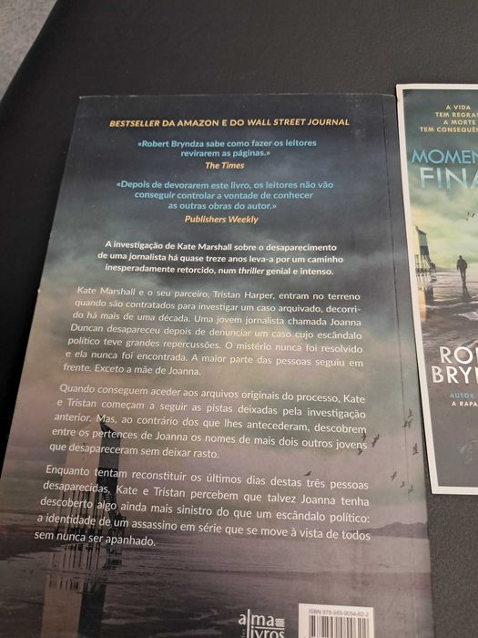 Momento final de Robert Bryndza