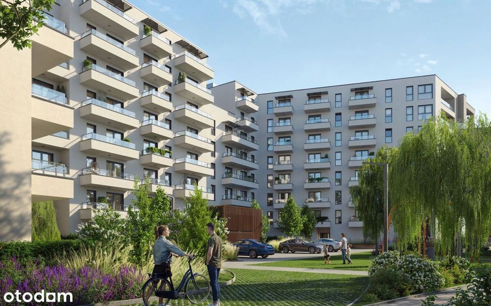 2-pokojowe mieszkanie 40m2 + ogródek Bez Prowizji