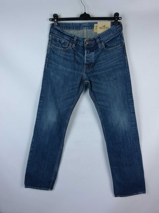 Hollister spodnie straight jeans - W 30 / L30