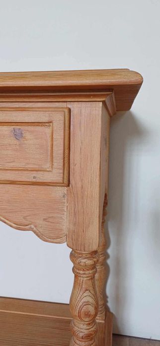 Konsola drewniana vintage