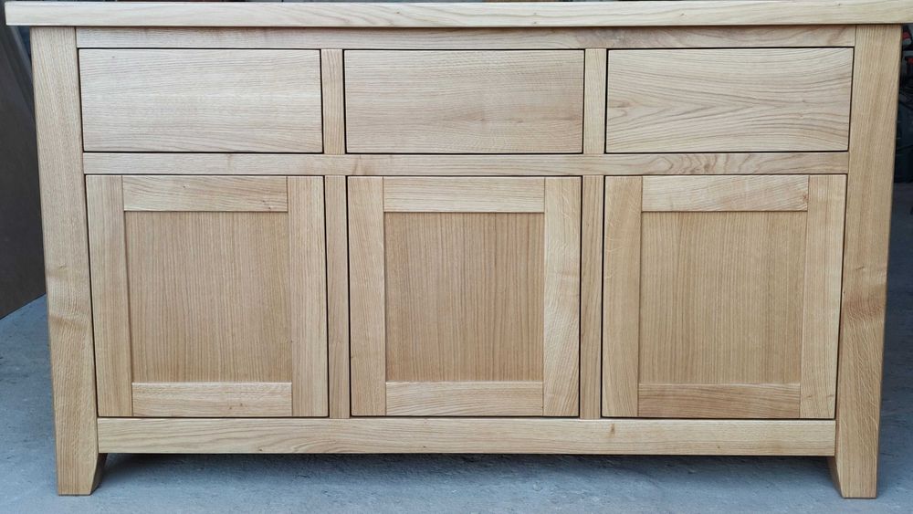 Komoda dębowa drewniana