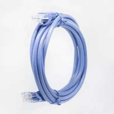 новий Патч-корд 3 м (Интернет-кабель витая пара, Ethernet кабель RJ-45, сетевой кабель Cat5e NetBasics)