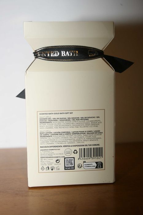 Conjunto Scented Bath Gold429398087791421442
