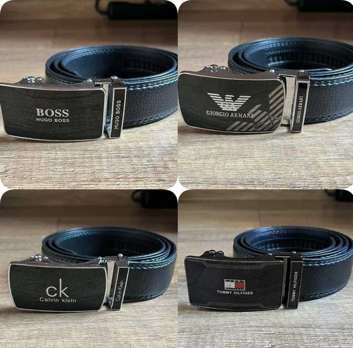 Skórzane Paski Męskie do Spodni Na prezent