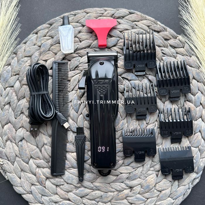 ‼️ТОП‼️Машинка для стрижки голови та бороди VGR StrongBlade бритва