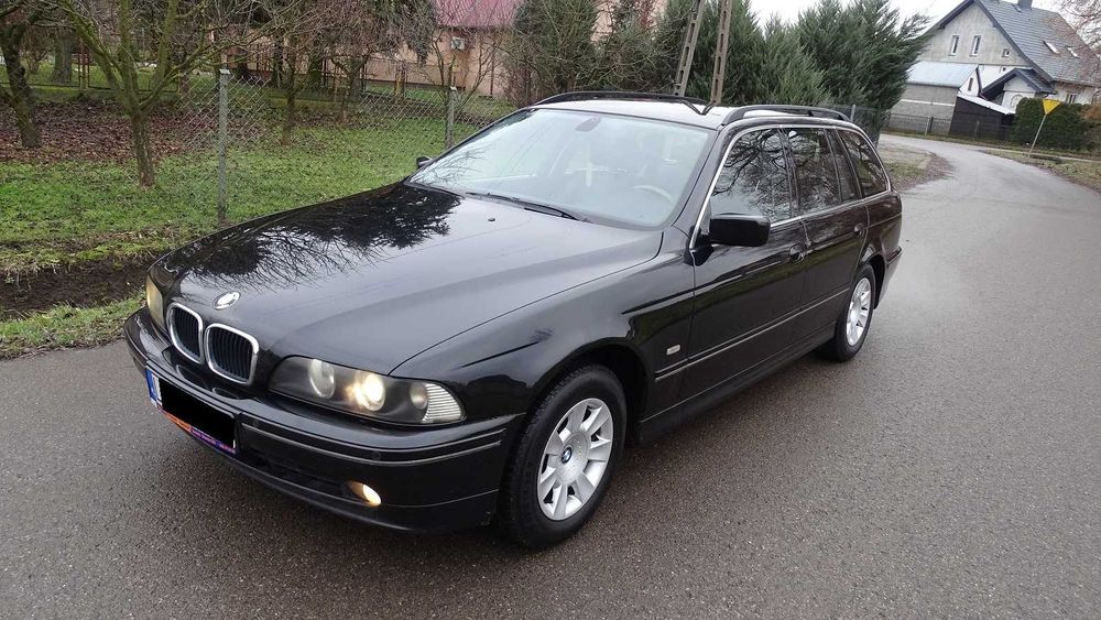 BMW 525 BENZYNA,ZAREJEST,klima,skóra,elektryka,automat,radio,alu