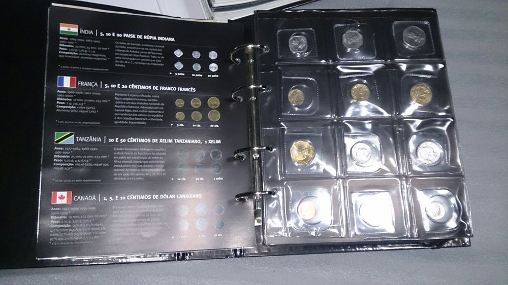 Notas e Moedas do Mundo
