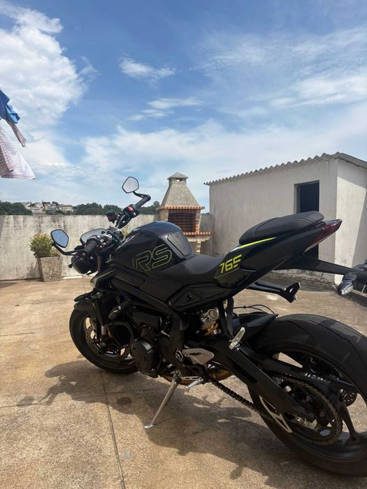 Triumph Street triple 765 rs 2024 Phanton Black, SC Project