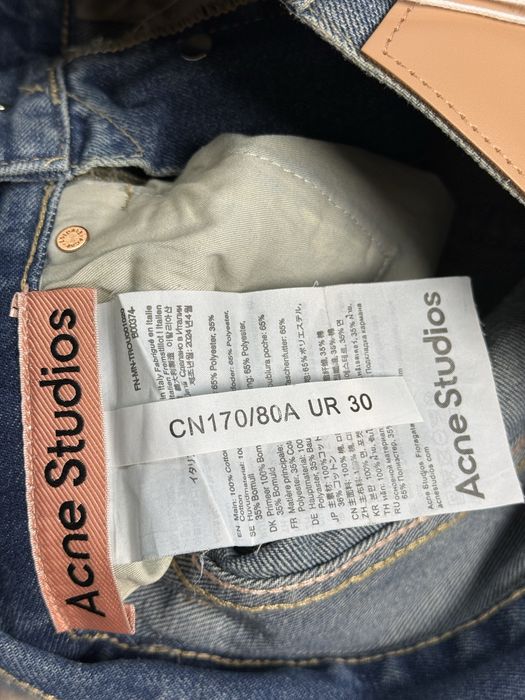 Джинси Acne Studios 2021 Regular Fit Bootcut | акне студіос штани кльош flared jeans denim стрітвір Archive архів вінтаж Y2K денім