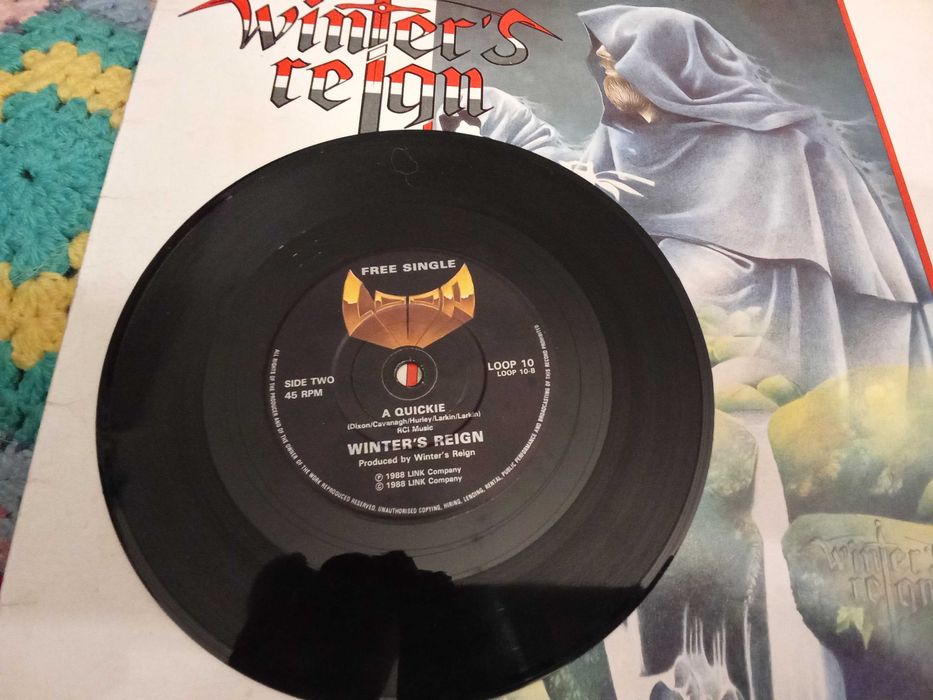 Raro vinil heavy metal Irlandês