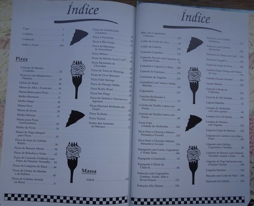 O Livro de Cozinha Original de Pizza e Massa