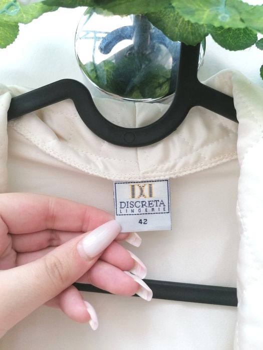 Roupão Creme com cinto