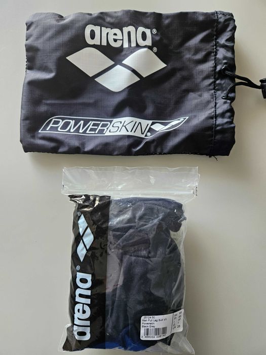 Fato de natação ARENA POWERSKIN novo para homem