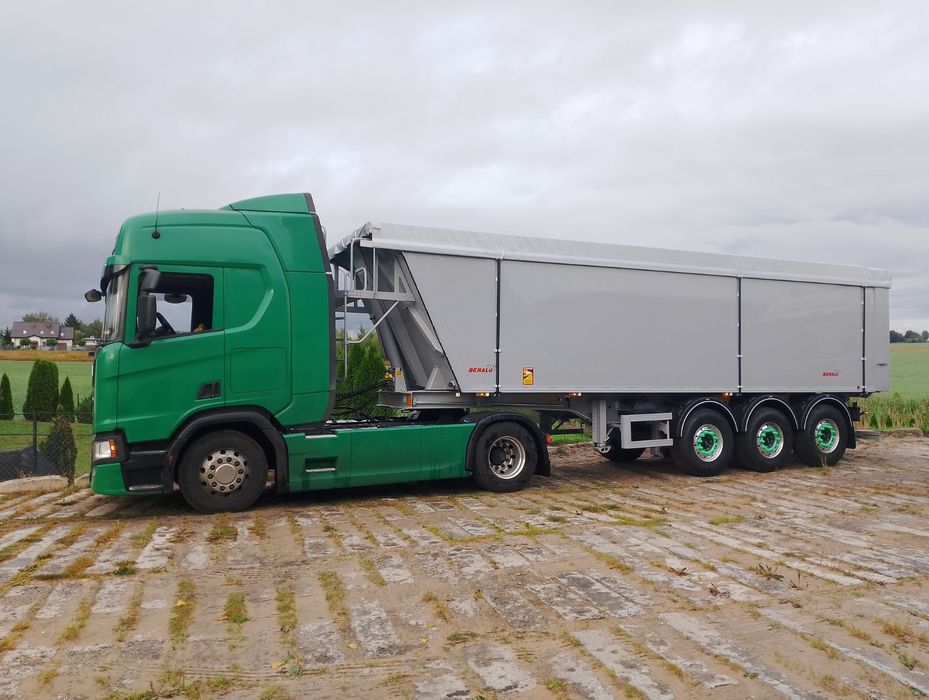 Naczepa wywrotka  Benalu 2023r 46m3 waga 5380kg