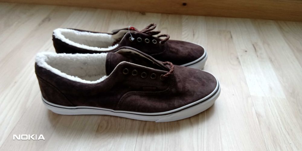 Vans Pig Suede Fleece Brown VN-0 QFK76A Roz.44,,5