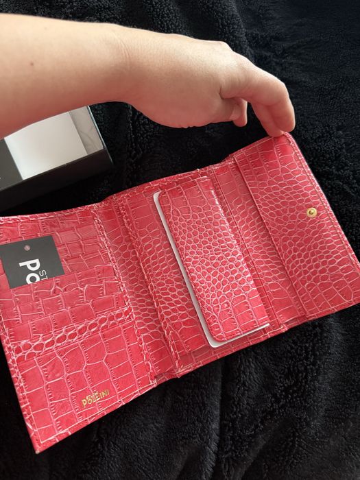 Portfel pollini studio red