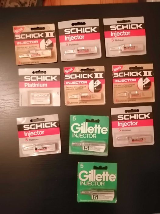 Schick lâminas coleção