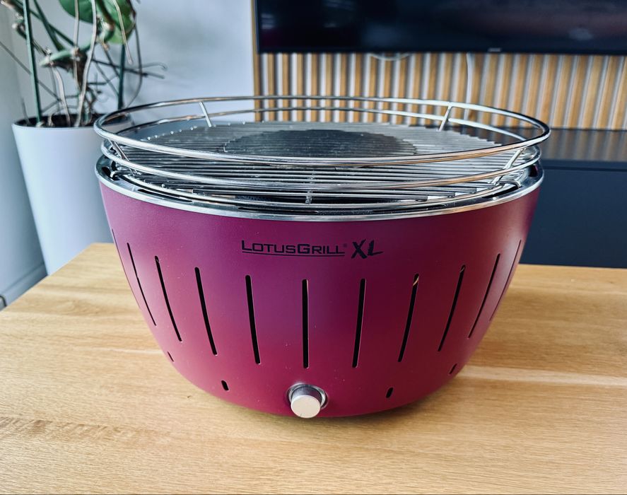 LotusGrill XL - grill bezdymny węglowy oryginalny na balkon