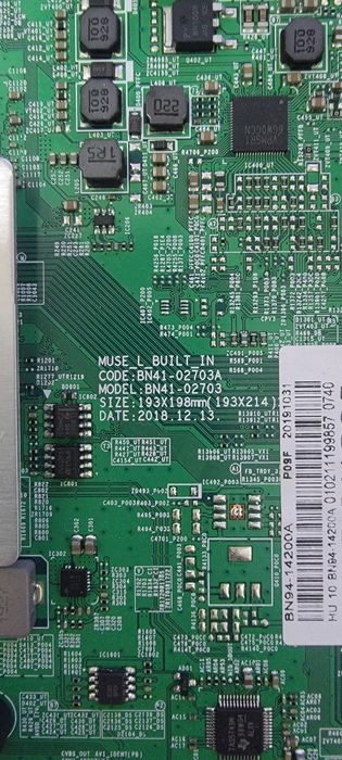 Placa principal TV Samsung UE55RU BN41- 0 2 7 0 3 A / BN94- 1 4 2 0 0A