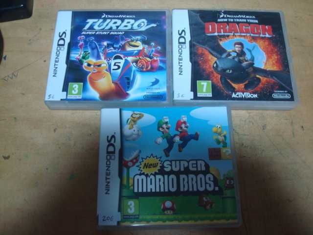 lote 19 jogos nintendo ds