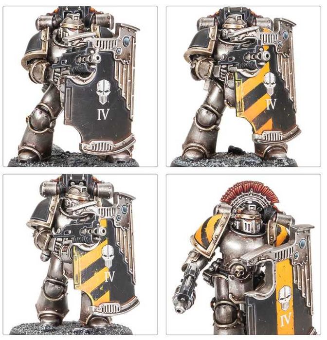 Warhammer The Horus Heresy Space Marines MKIII Breacher Squad