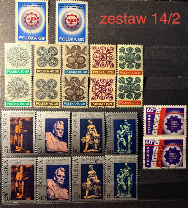 Znaczki pocztowe polskie 14