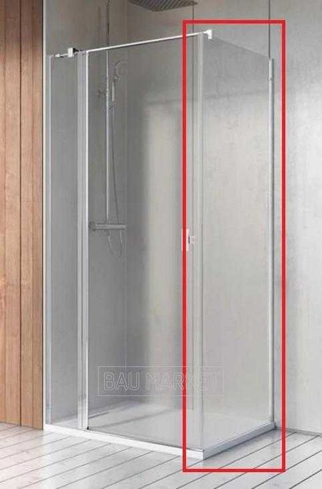 Ścianka stała chrom Radaway Nes S1 90 (przecena 200 zł!)