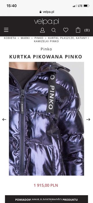 Pinko kurtka rozmiar M