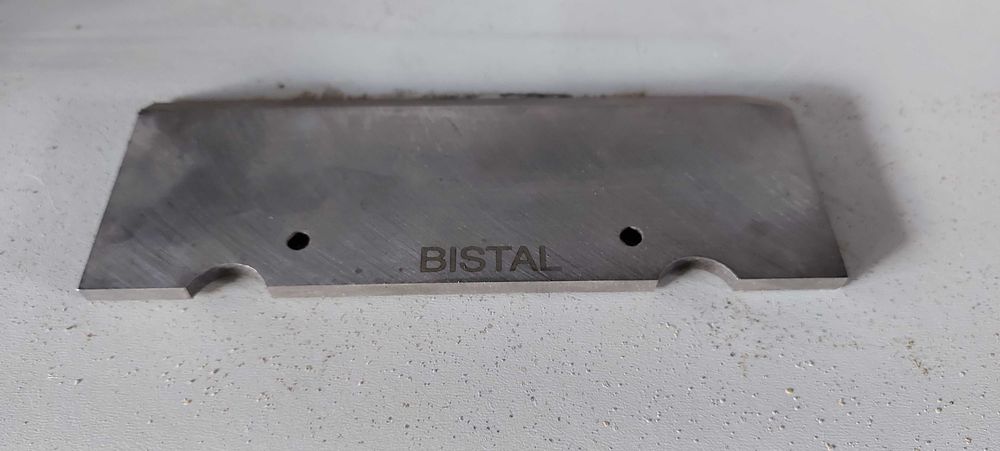 Noz gilotyna rebak ostrze 165x60x5 mm