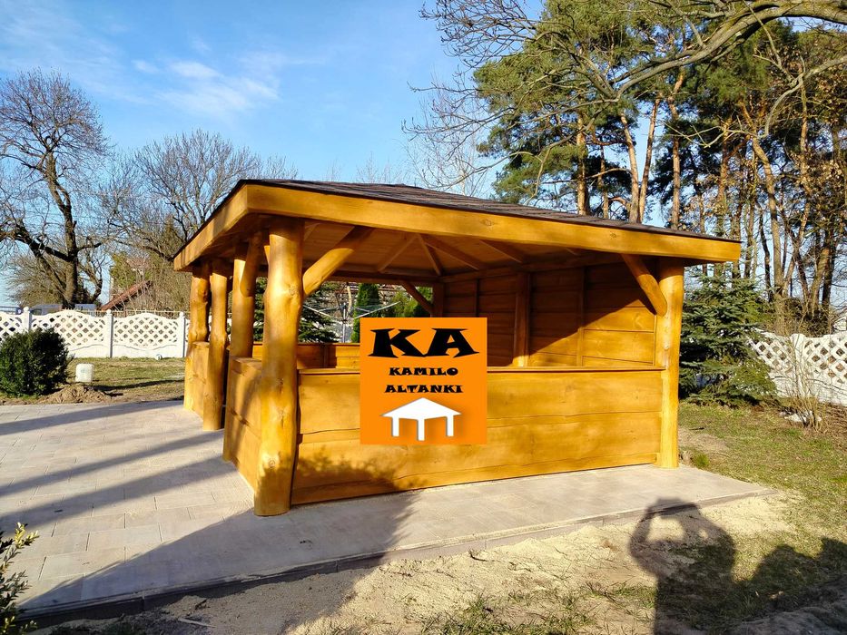 Altanka, Altana, Altanki, Altany na grubym balu ogrodowe