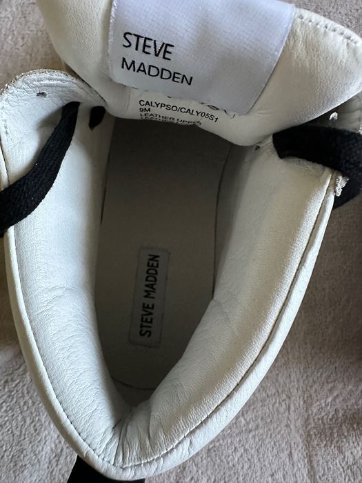 Нові Шкіряні кросівки високі Steve Madden 39 р