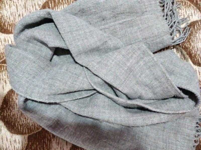 Теплый  зимний шарф