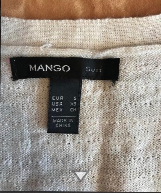 Нарядний светр, кофта MANGO в ідеальному стані -XS-S