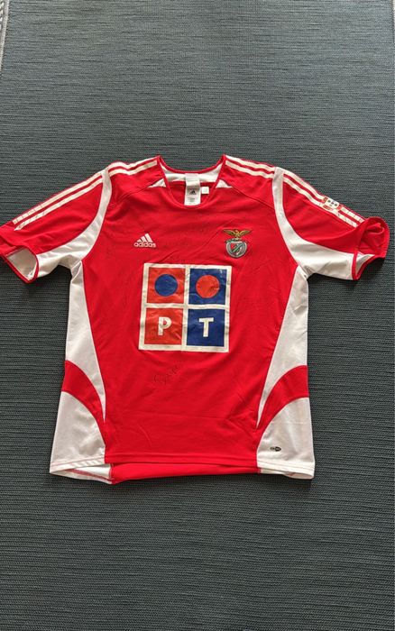 Camisola futebol Benfica assinada