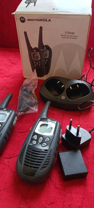 Nowe walkie-talkie, krótkofalówki. Motorola XTR 446.
